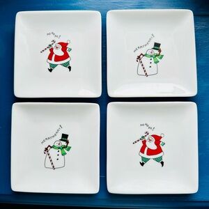 Santa Claus Ceramic Seasonal Table Décor & Serving Pieces